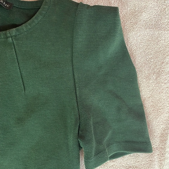 Women’s Zara T- shirt Medium Green - Picture 3 of 5